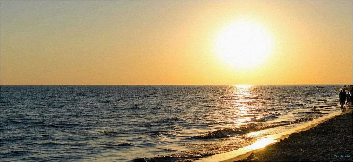 Азовское море: лучшие места для туризма и путешествий