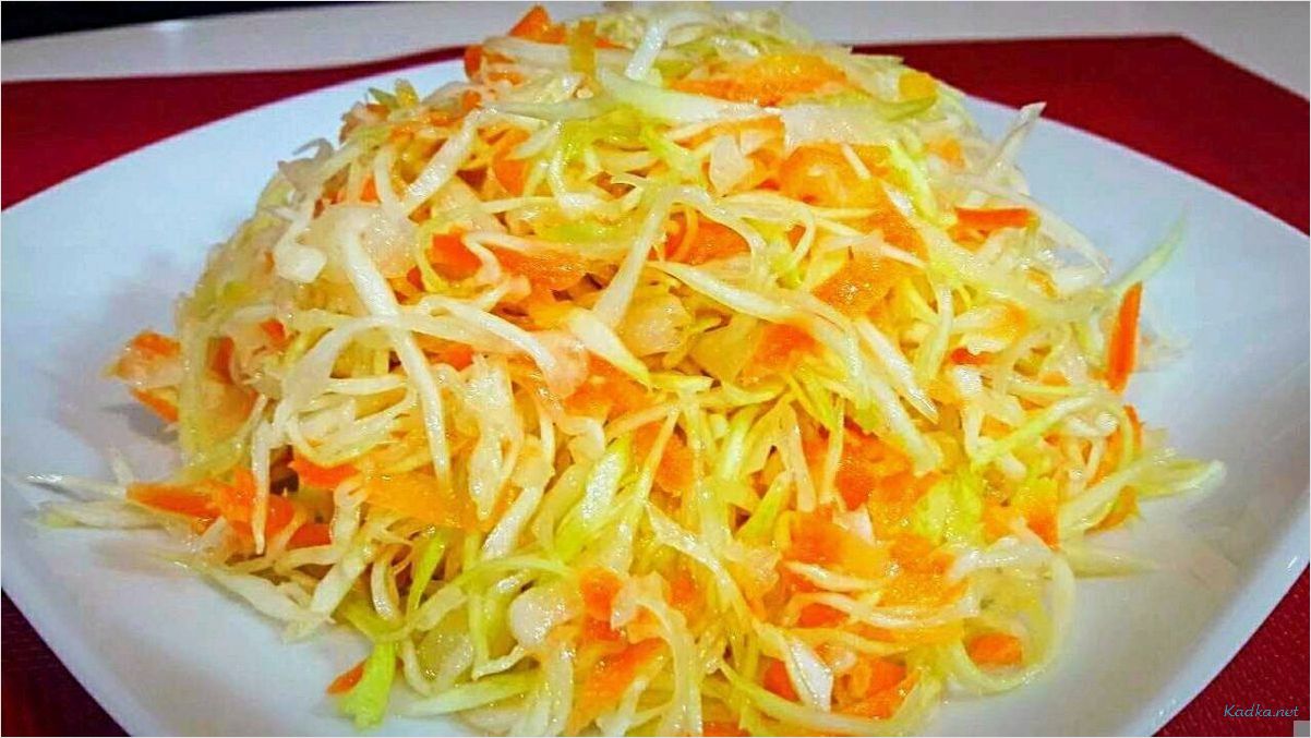 Как приготовить вкусный и полезный свежий салат из капусты со сливочным соусом и тертым сыром