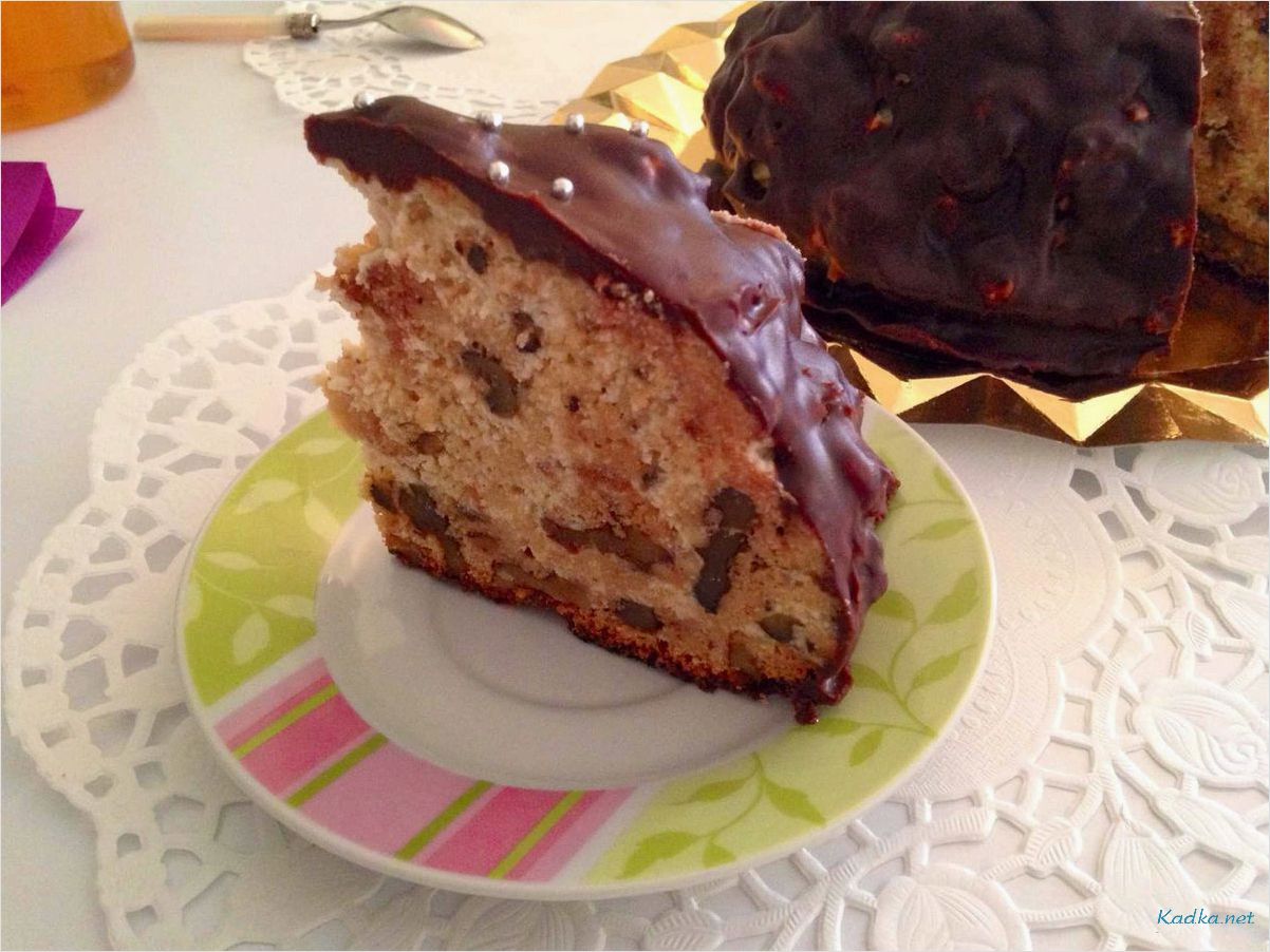 Торт «Пища богов» — рецепт десерта 