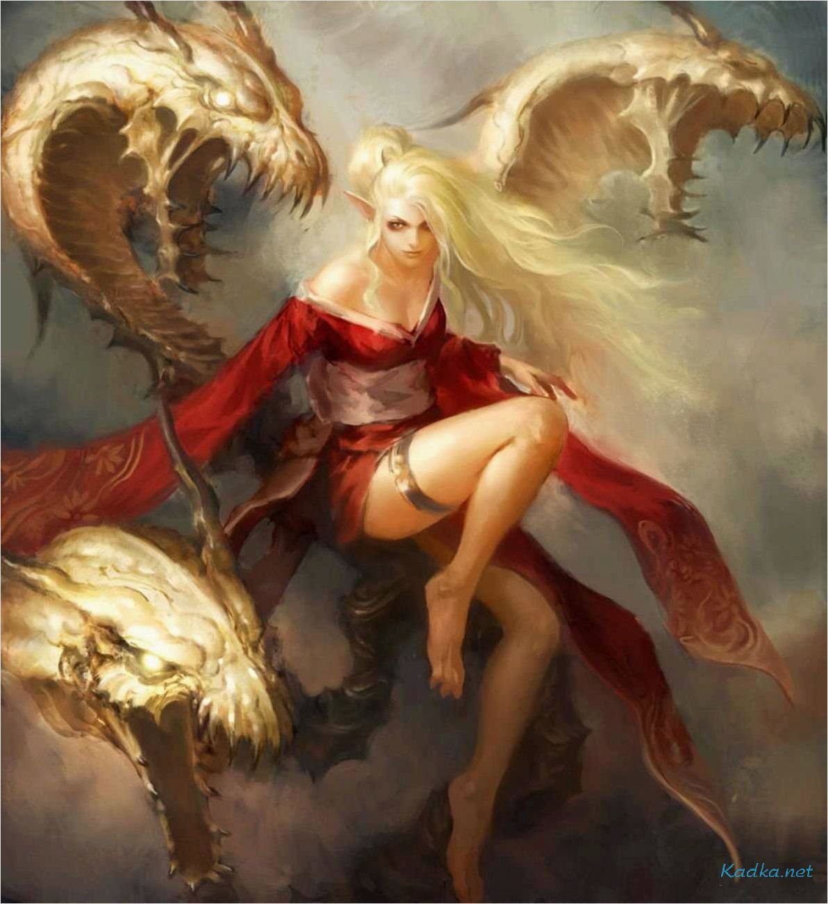 Женщина дракон арт: удивительные произведения искусства с образом женщины-дракона