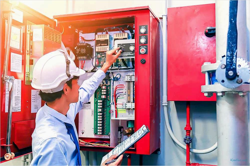 Обслуживание и ремонт пожарной сигнализации