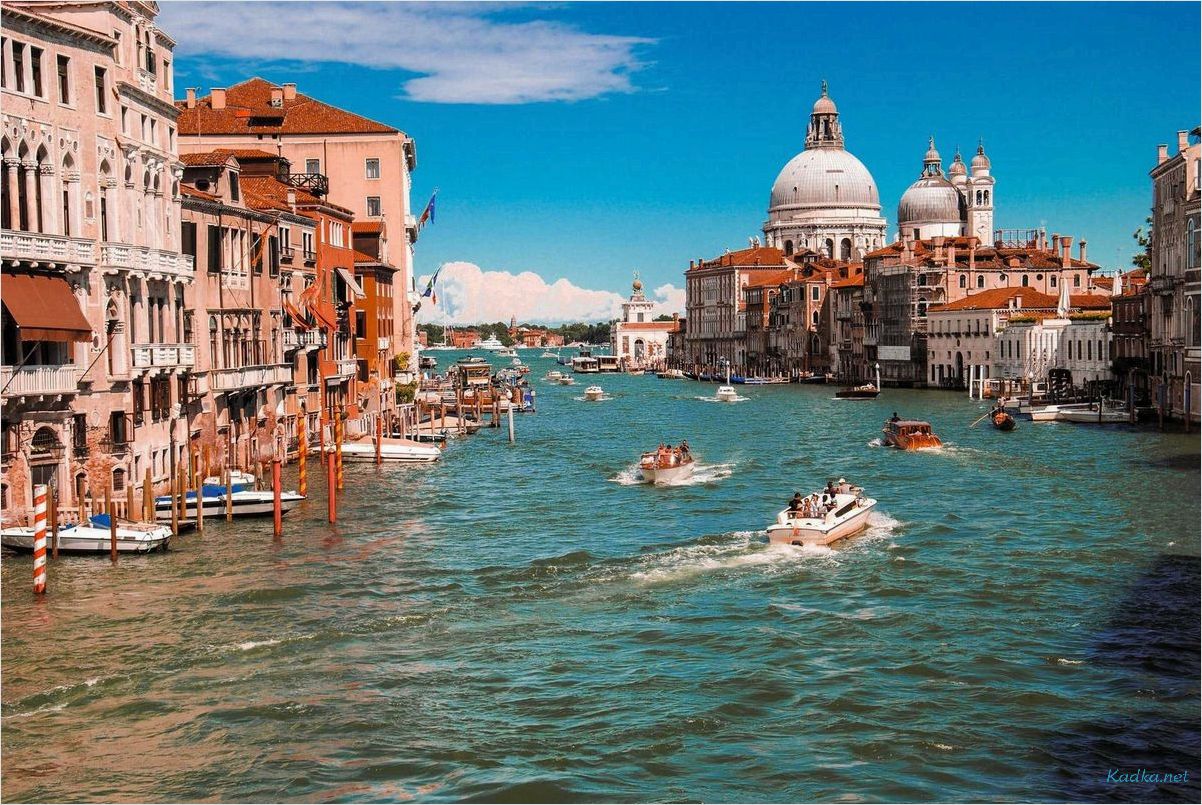 Венеция — жемчужина туризма и путешествий