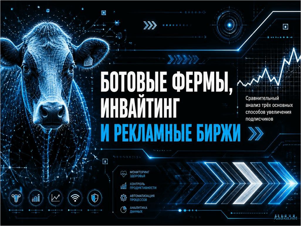 (сравнительный, анализ, трёх, основных, способов) Сравнительный анализ трёх основных способов увеличения подписчиков: ботовые фермы, инвайтинг и рекламные биржи